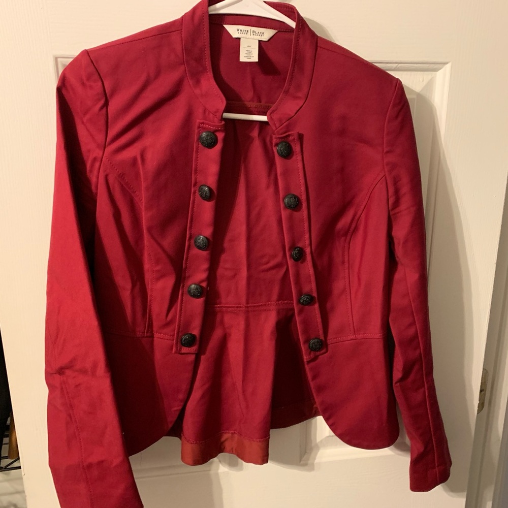 Women’s WHBM Red Blazer - Size 00